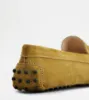 Picture of Gommino Driving Shoes In Suede - Green