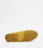 Picture of Gommino Driving Shoes In Suede - Yellow
