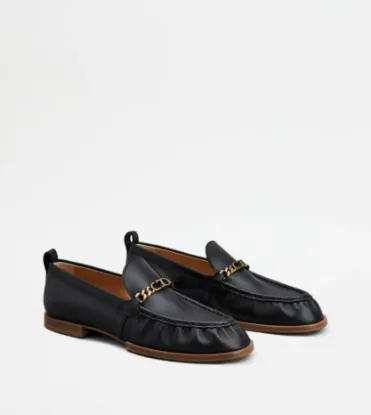 Picture of Loafers In Leather - Black