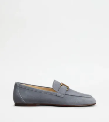 Picture of T Timeless Loafers In Suede - Grey