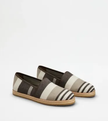 Picture of Slip-ons In Fabric - Off White, Beige, Brown