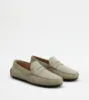Picture of City Gommino Driving Shoes In Suede - Beige
