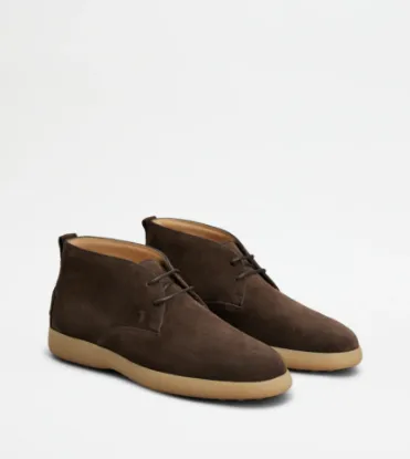Picture of Desert Boots In Suede - Brown