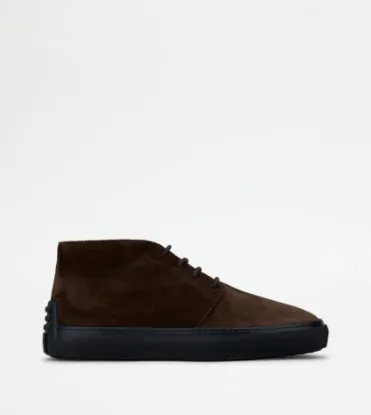 Picture of Desert Boots In Suede - Brown