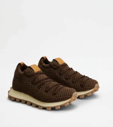 Picture of Sneakers Tod’s 1t In Fabric - Brown